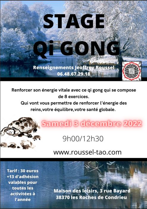 Stage Qi Gong Mairie Des Roches De Condrieu